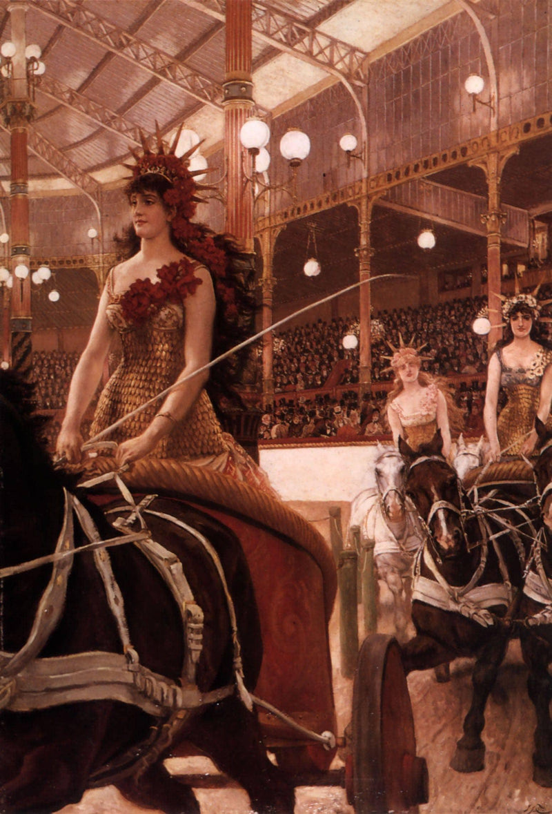 The ladies of the chariots by James Tissot — Oil Painting Reproduction