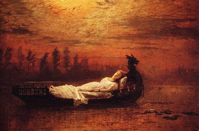 The Lady of Shalott in dining room