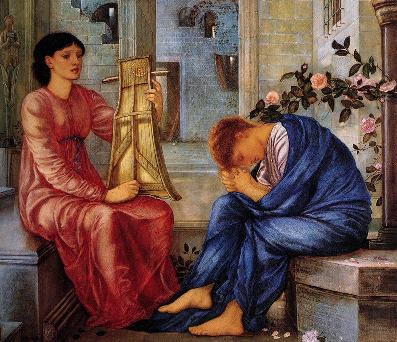 The Lament by Edward Burne-Jones — Oil Painting Reproduction