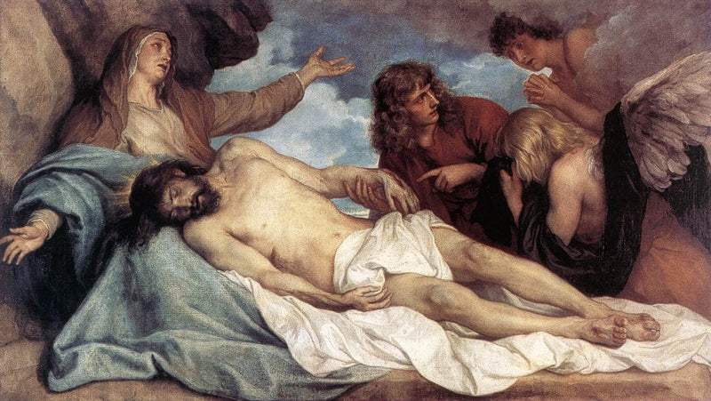 The Lamentation of Christ by Anthony van Dyck — Oil Painting Reproduction