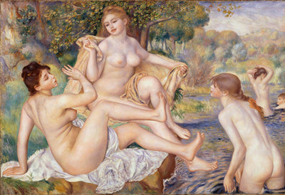 The Large Bathers in master bedroom