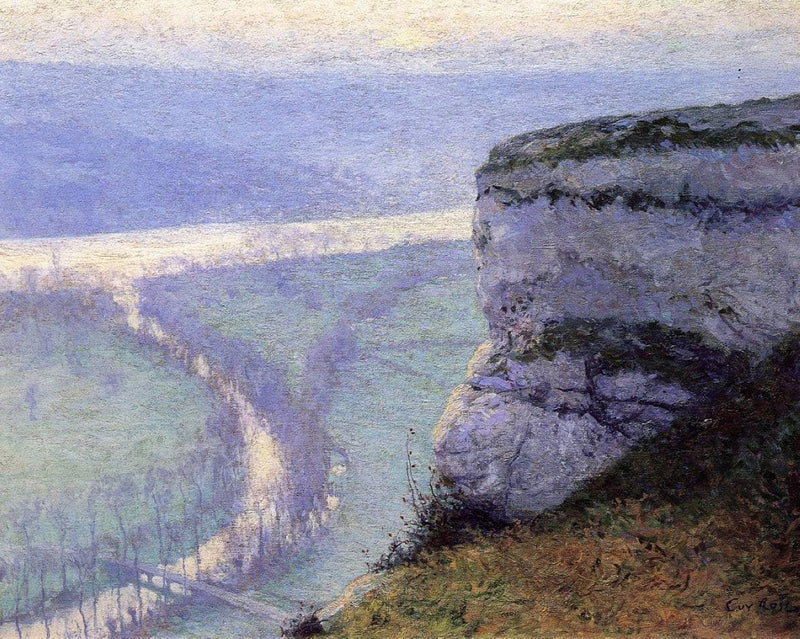 The Large Rock by Guy Rose — Oil Painting Reproduction