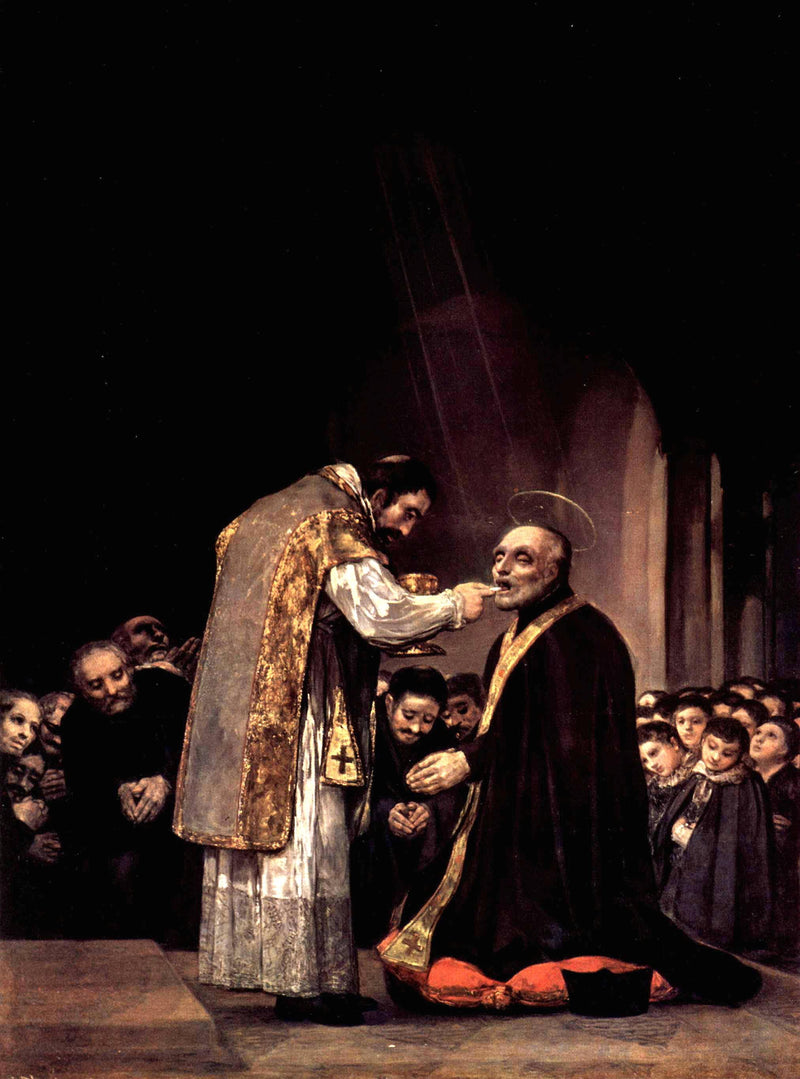 The Last Communion of St. Joseph Calasanz by Francisco Goya — Oil Painting Reproduction