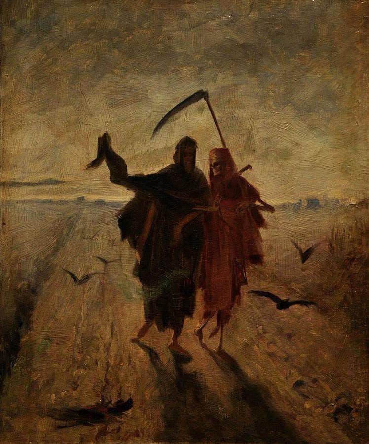 The Last Journey by Jakub Schikaneder — Oil Painting Reproduction