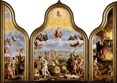 The Last Judgment Triptych in bedroom