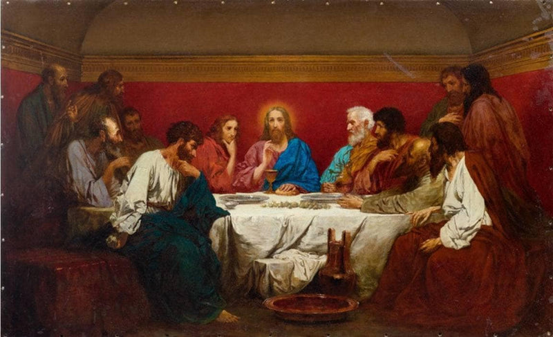 The Last Supper by Henryk Siemiradzki — Oil Painting Reproduction