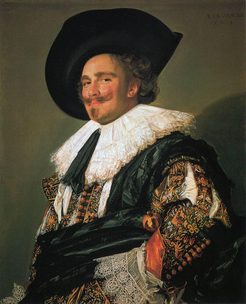 The Laughing Cavalier by Frans Hals — Oil Painting Reproduction