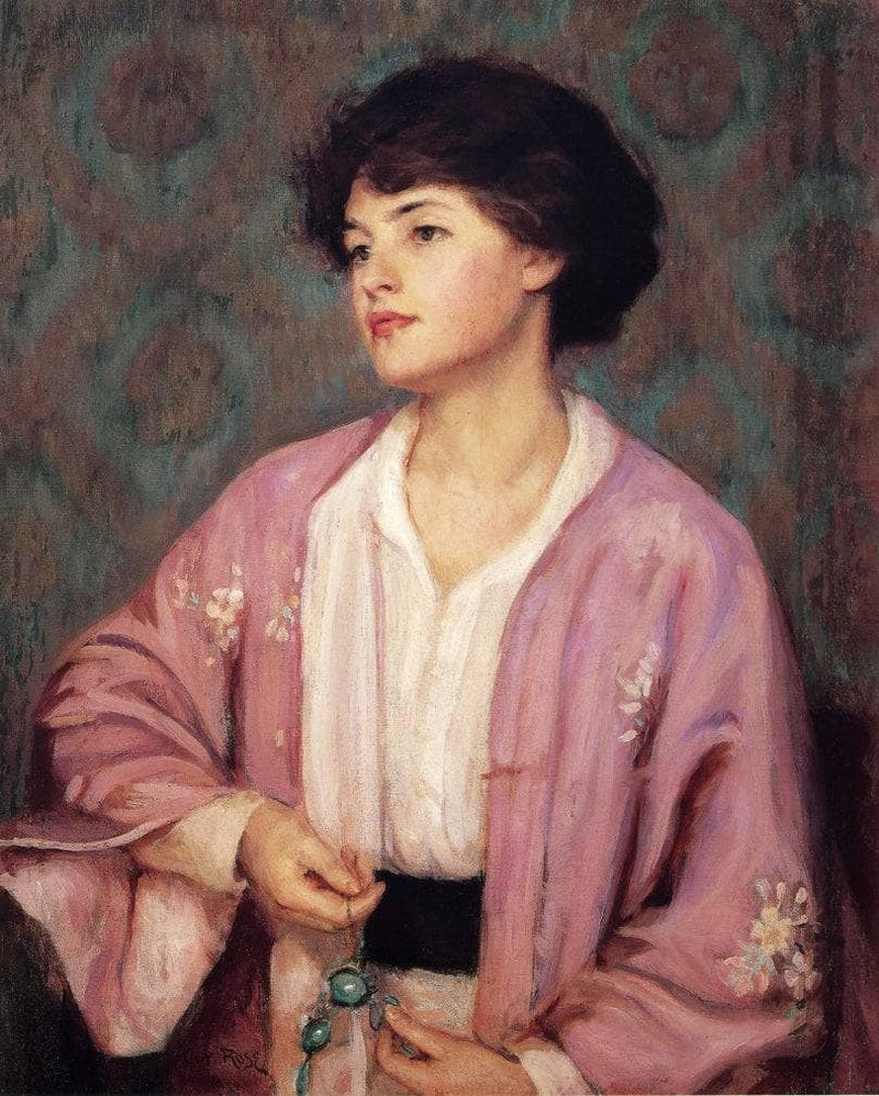 The Lavalier by Guy Rose — Oil Painting Reproduction