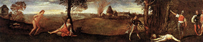 The Legend of Polydorus in entryway
