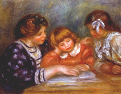 The lesson in living room