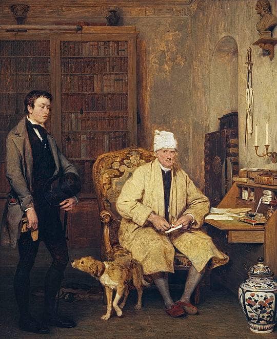 The Letter of Introduction by David Wilkie — Oil Painting Reproduction