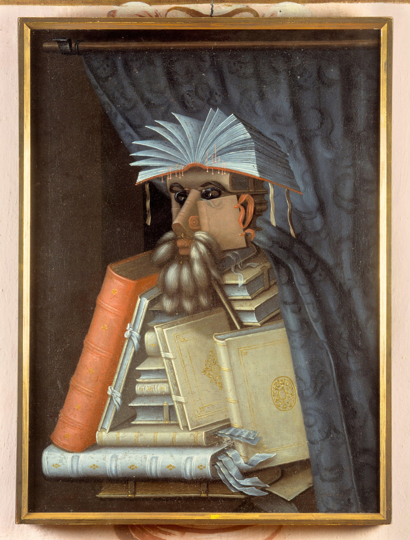 The Librarian by Giuseppe Arcimboldo — Oil Painting Reproduction