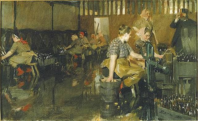 The Little Brewery by Anders Zorn — Oil Painting Reproduction
