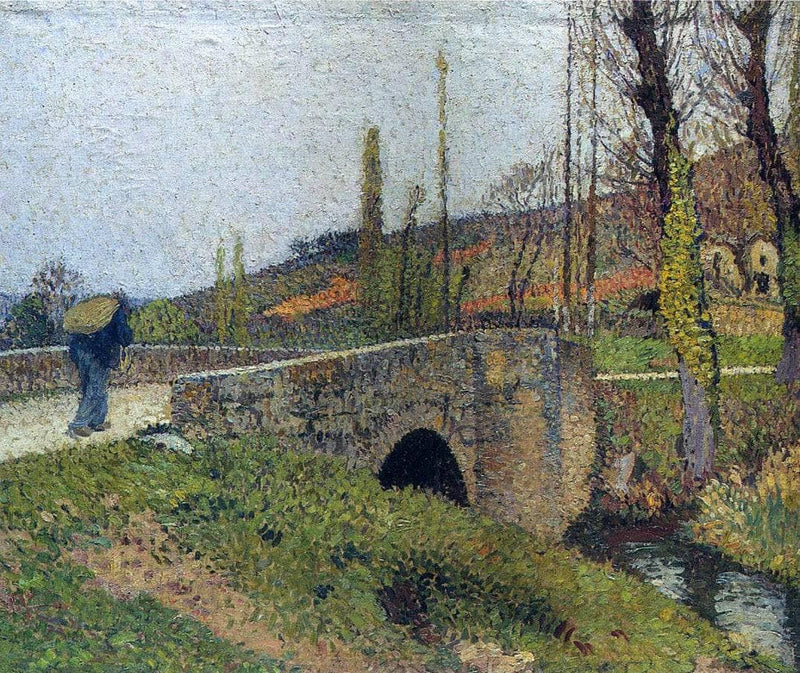 The Little Bridge by Henri Martin — Oil Painting Reproduction