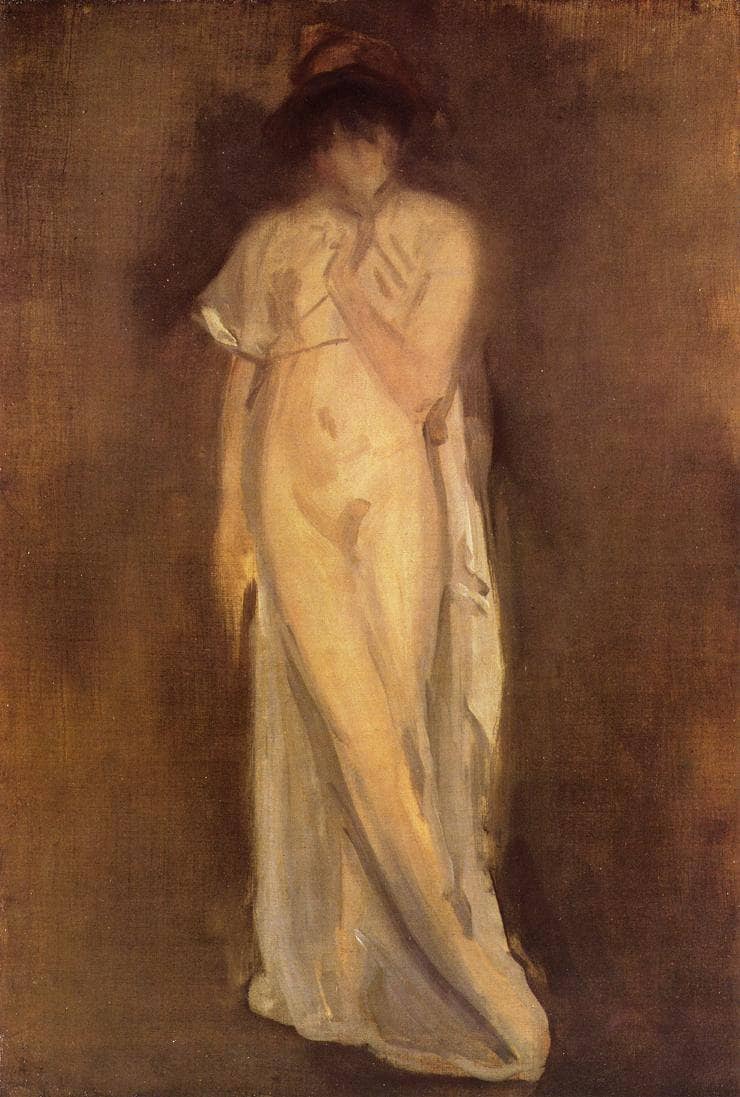 The Little Red Cap by James McNeill Whistler — Oil Painting Reproduction