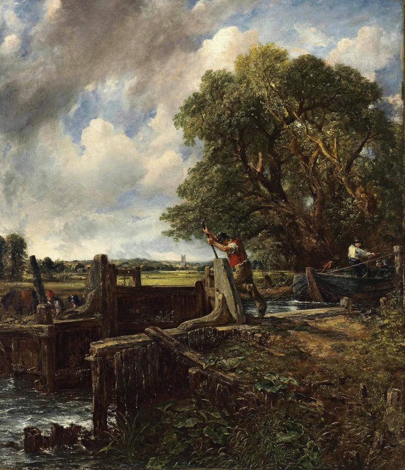 The Lock by John Constable — Oil Painting Reproduction