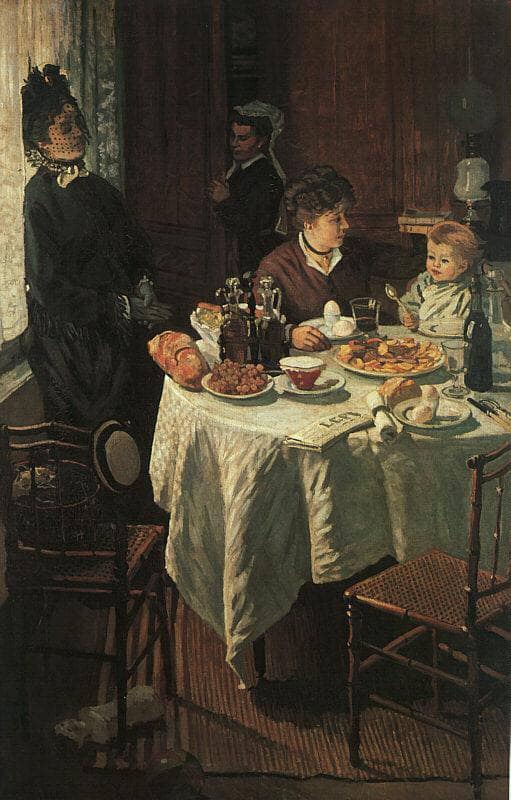The Luncheon by Claude Monet — Oil Painting Reproduction