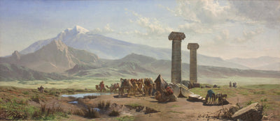 The Lydian Plain near Sardis, Asia Minor (Turkey) in study