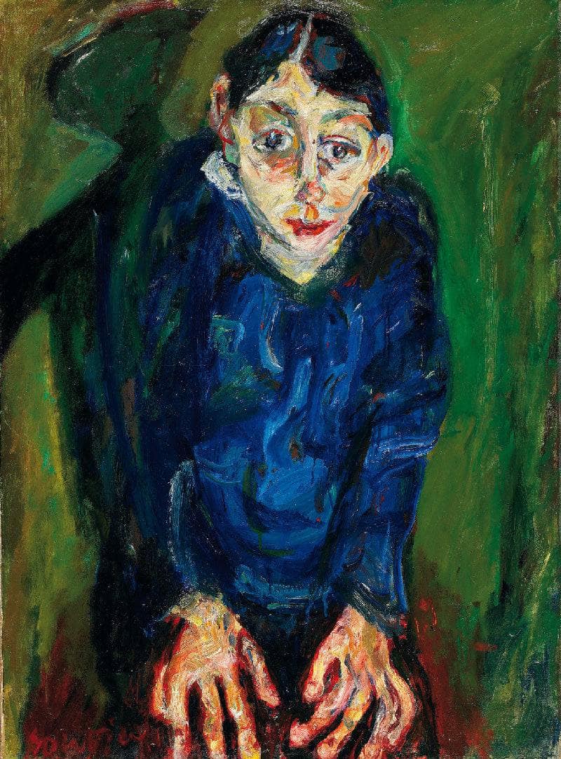 The Mad Woman by Chaim Soutine — Oil Painting Reproduction