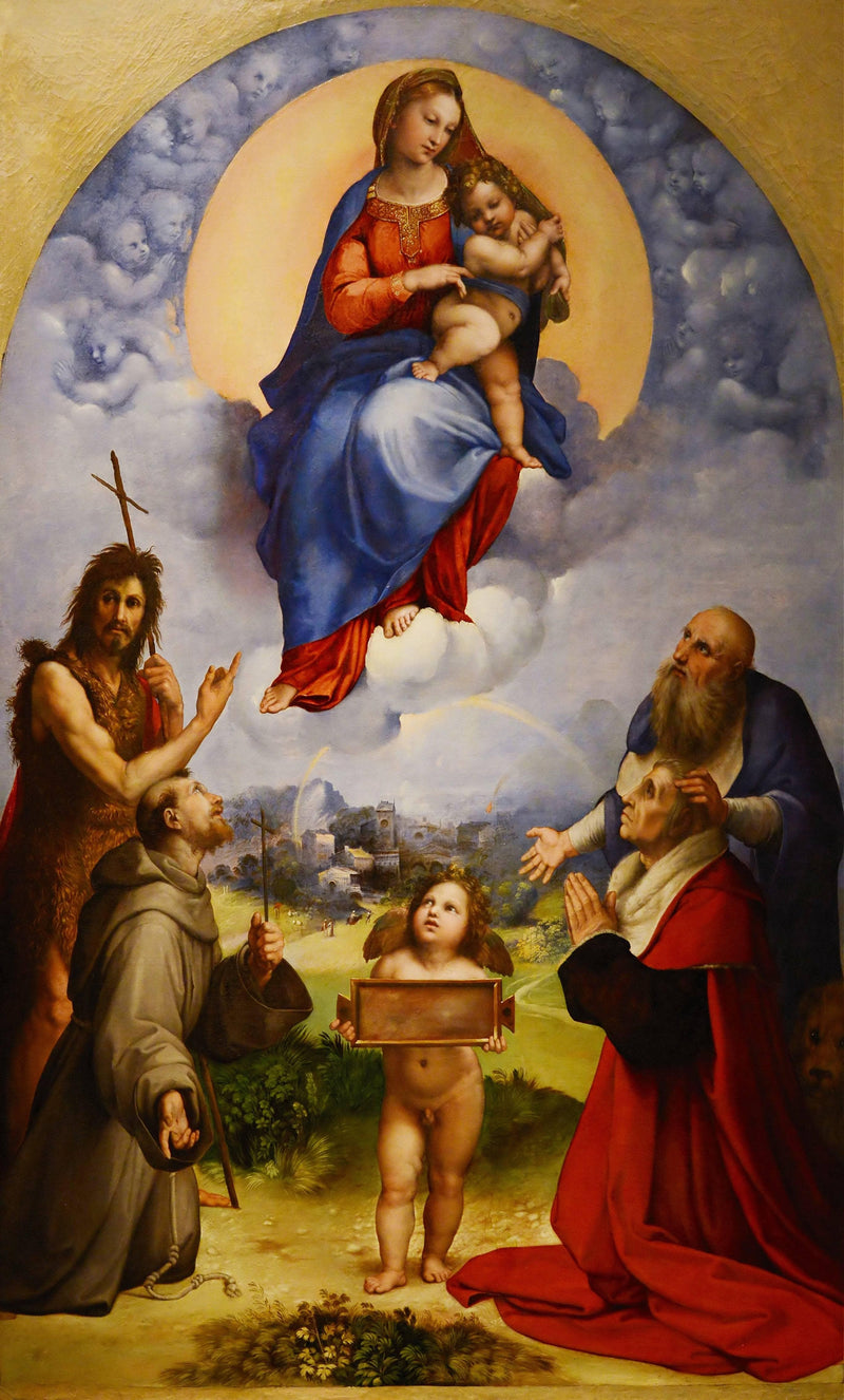 The Madonna of Foligno by Raphael — Oil Painting Reproduction