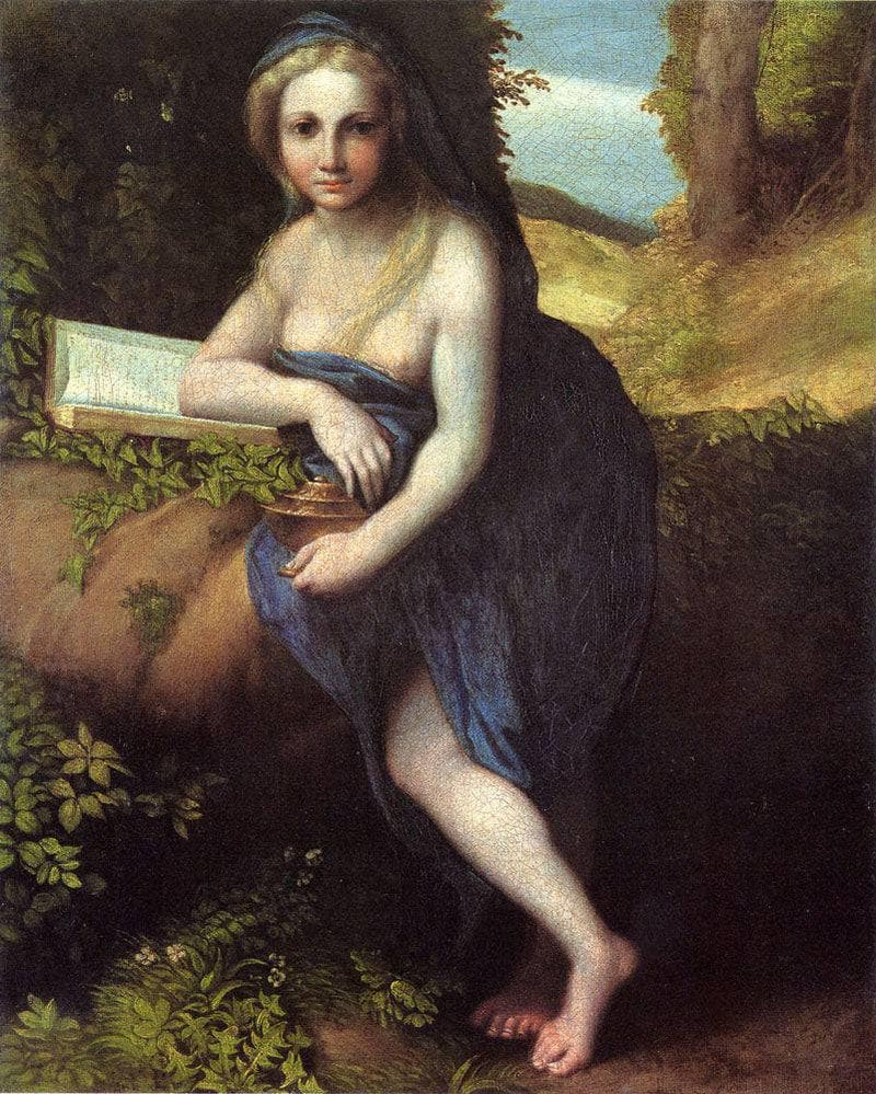 The Magdalene by Correggio — Oil Painting Reproduction
