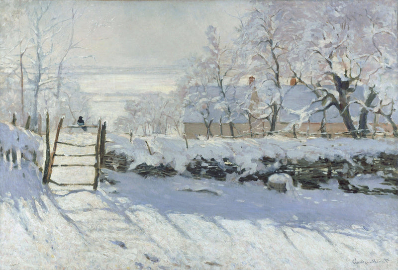 The Magpie by Claude Monet — Oil Painting Reproduction