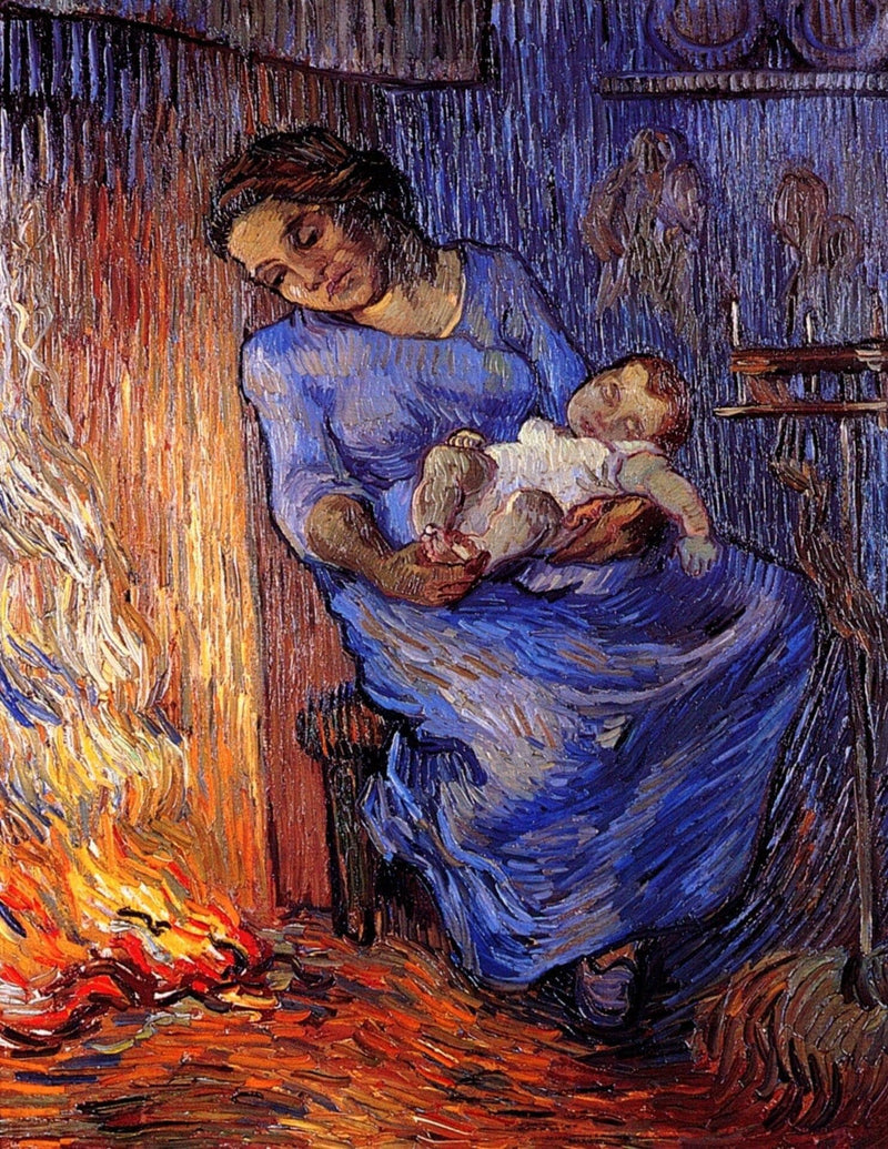 The Man is at Sea (after Demont-Breton) by Vincent van Gogh — Oil Painting Reproduction