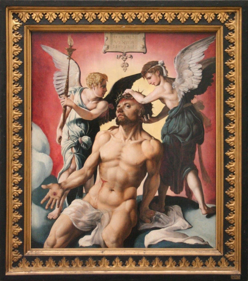 The Man of Sorrows by Maerten van Heemskerck — Oil Painting Reproduction