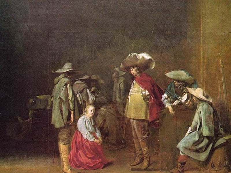 The Marauders by Willem Cornelisz Duyster — Oil Painting Reproduction
