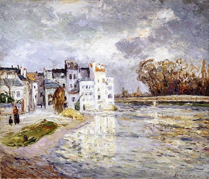 The Marne at Lagny by Maxime Maufra — Oil Painting Reproduction