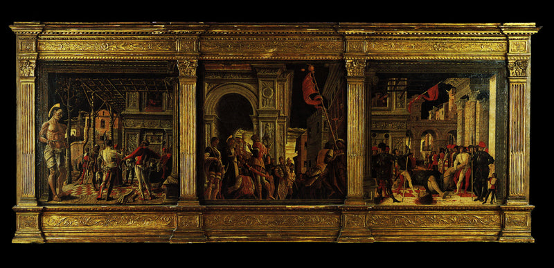 The martyrdom of Saint Christopher by Andrea Mantegna, Oil Painting Reproduction