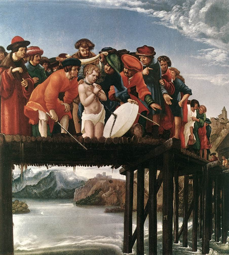 The Martyrdom of Saint Florian by Albrecht Altdorfer — Oil Painting Reproduction