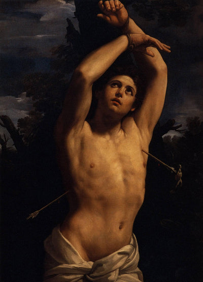 The Martyrdom of Saint Sebastian in kitchen