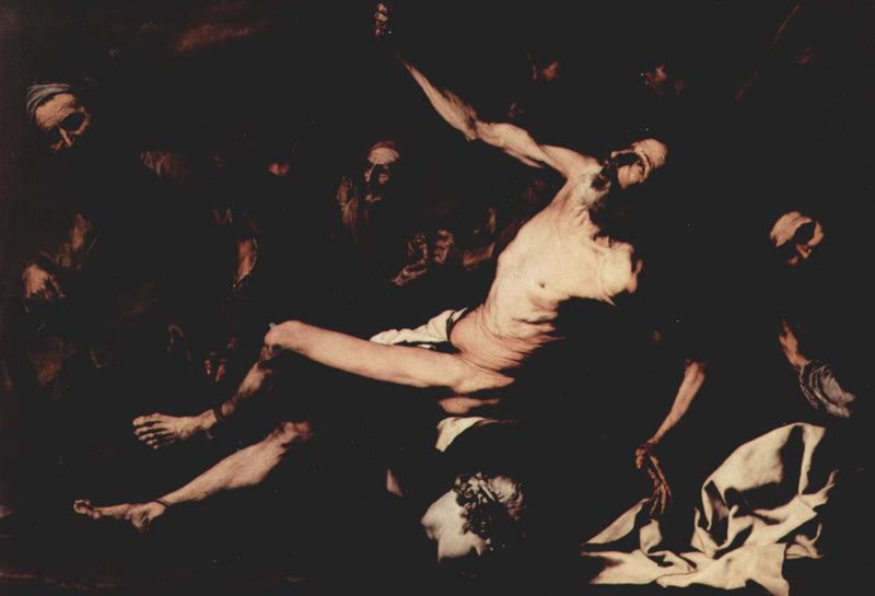 The Martyrdom of St. Bartholomew by Jusepe de Ribera — Oil Painting Reproduction