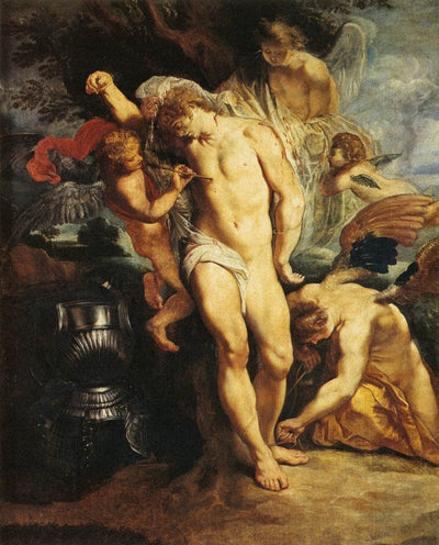The Martyrdom of St. Sebastian in bedroom