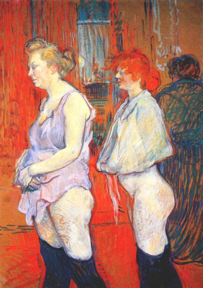 The Medical Inspection by Henri de Toulouse-Lautrec — Oil Painting Reproduction