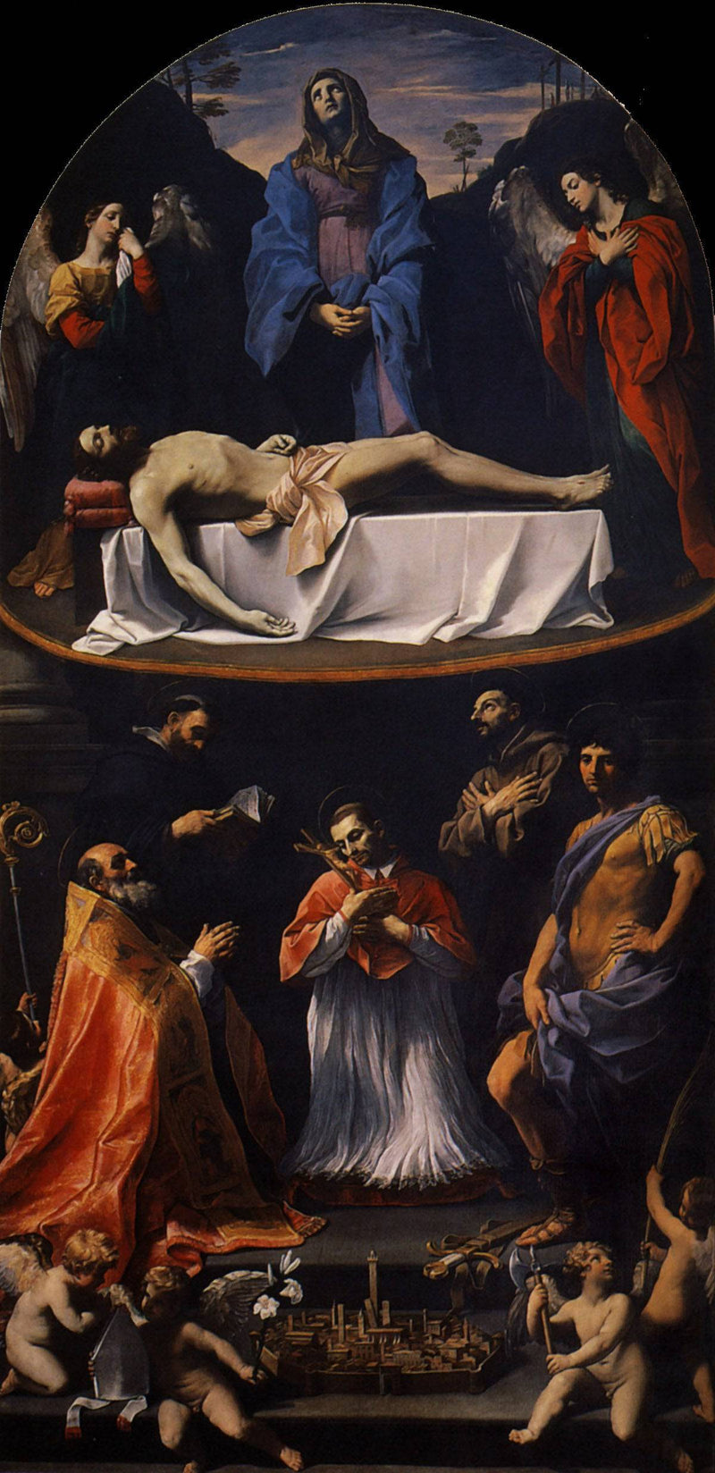The Mendicantini Pieta by Guido Reni, Oil Painting Reproduction