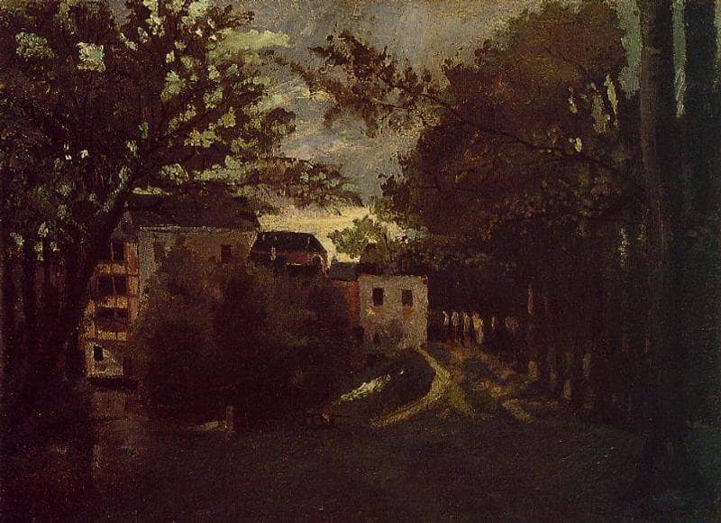 The Mill at La Roche Goyon by Camille Pissarro — Oil Painting Reproduction