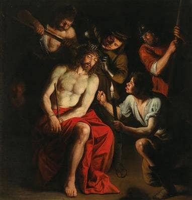The Mocking of Christ in home office