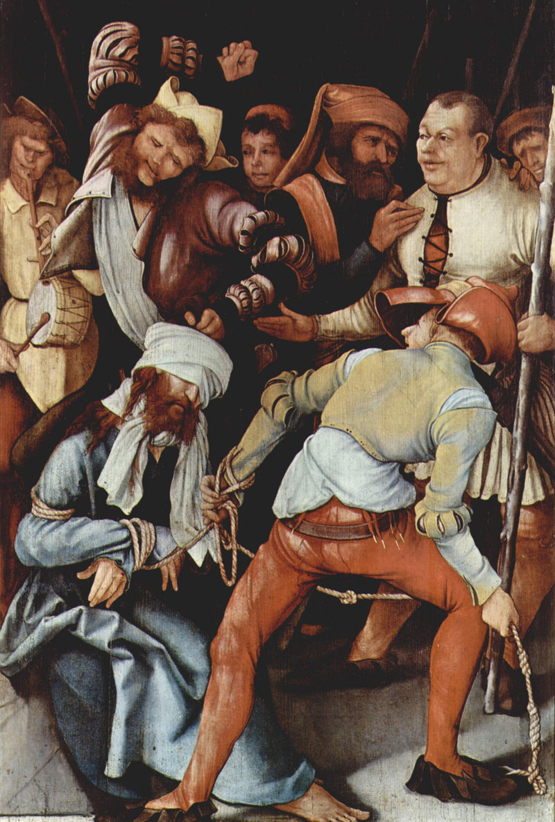 The Mocking of Christ by Matthias Grünewald — Oil Painting Reproduction