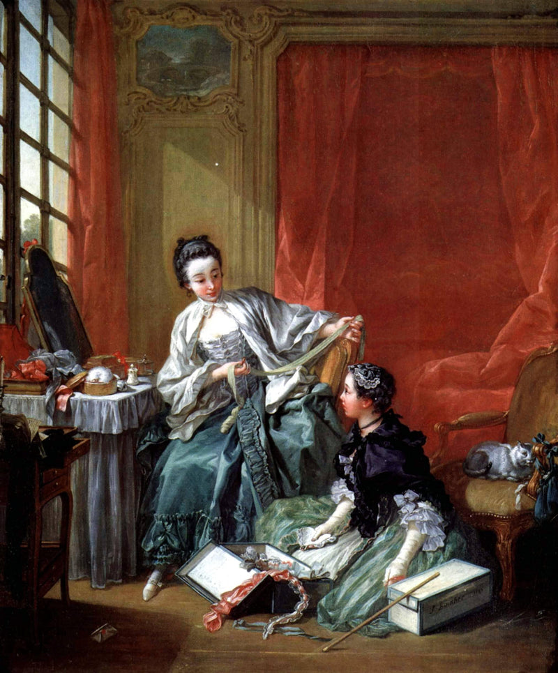 The Modiste by Francois Boucher — Oil Painting Reproduction
