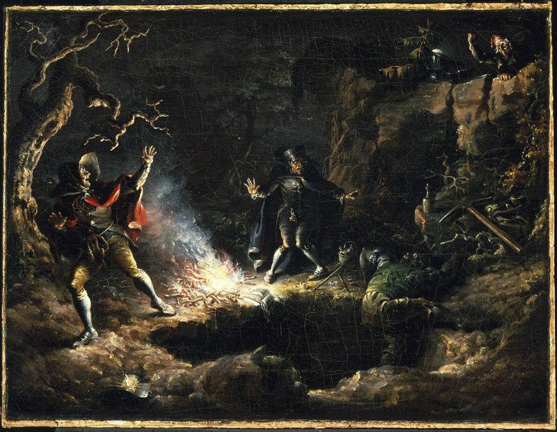 The Money Diggers by John Quidor — Oil Painting Reproduction