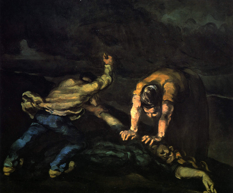 The Murder by Paul Cezanne — Oil Painting Reproduction