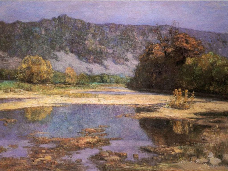 The Muscatatuck by T. C. Steele — Oil Painting Reproduction