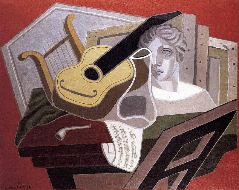 The Musician s Table by Juan Gris — Oil Painting Reproduction