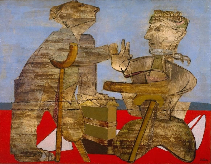 The Mutilated by Jankel Adler — Oil Painting Reproduction