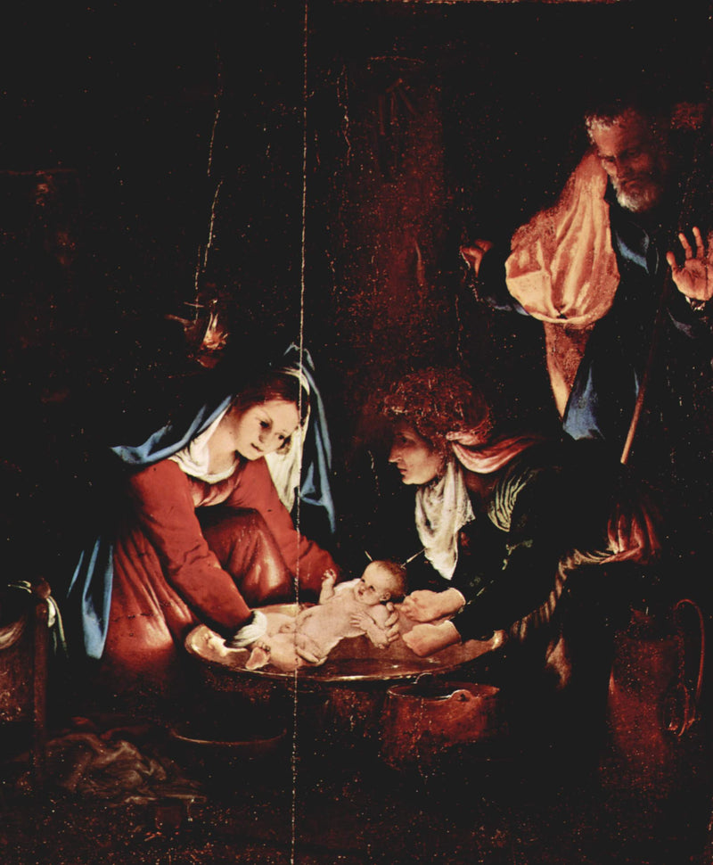 The Nativity by Lorenzo Lotto — Oil Painting Reproduction
