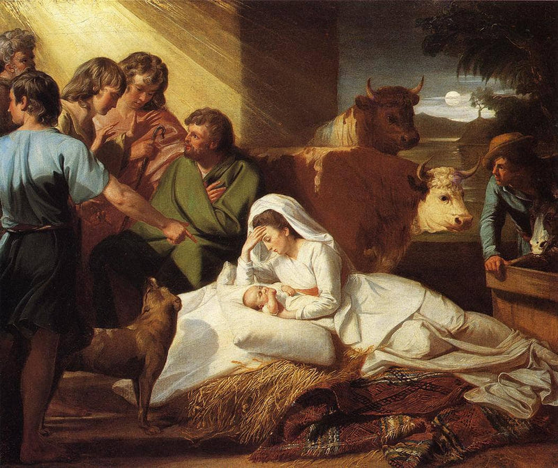 The Nativity by John Singleton Copley — Oil Painting Reproduction