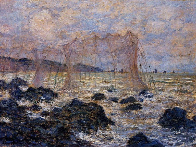 The Nets by Claude Monet — Oil Painting Reproduction