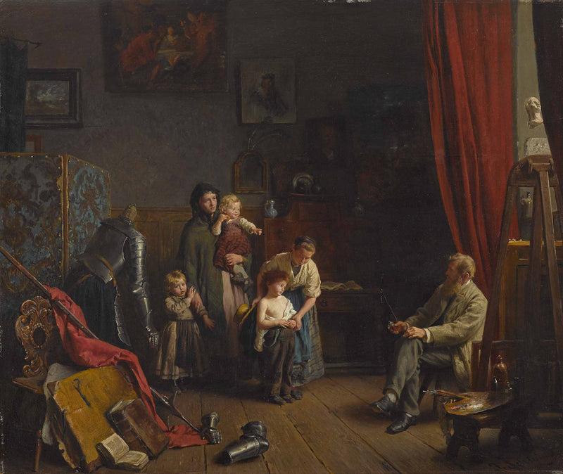 The new models by Felix Schlesinger — Oil Painting Reproduction